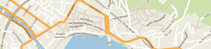 Mappa della impresa ristorante elite a RAPALLO