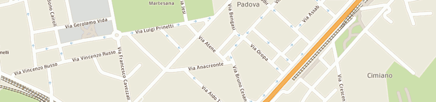 Mappa della impresa rimed due srl a MILANO