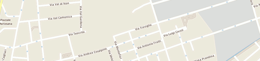 Mappa della impresa pasquariello franco luca a MILANO