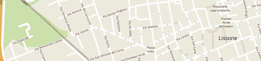 Mappa della impresa brianza caffe' di zappa marco e c snc a LISSONE