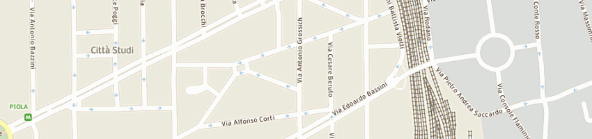 Mappa della impresa galantucci paolo elettricita' idraulica di marinoni mario a MILANO