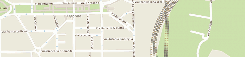 Mappa della impresa servizio scuola snc di marcello filippini e alessandro sacchetto a MILANO