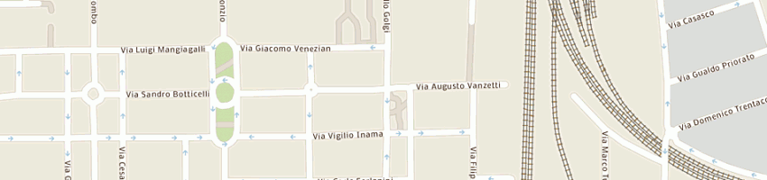 Mappa della impresa studio lucchini sas a MILANO