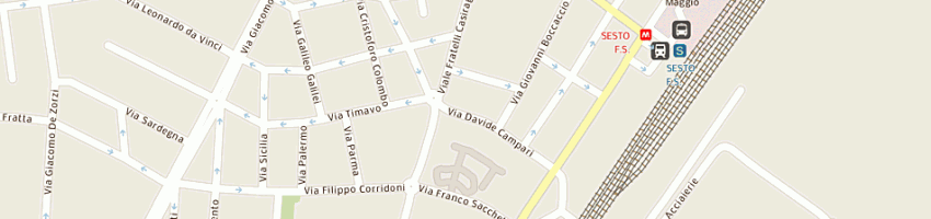 Mappa della impresa consulform snc di volpe eugenio e c a SESTO SAN GIOVANNI