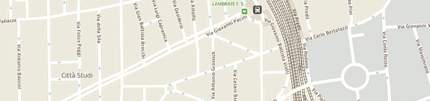 Mappa della impresa 3r service srl a MILANO