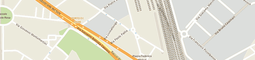 Mappa della impresa lorenzini andrea stefano a MILANO