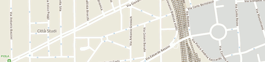 Mappa della impresa promotions sas di gandini lg e c a MILANO