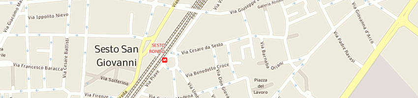 Mappa della impresa villa di sesto arredamenti srl a SESTO SAN GIOVANNI