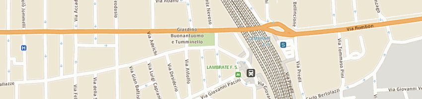 Mappa della impresa sds srl a MILANO