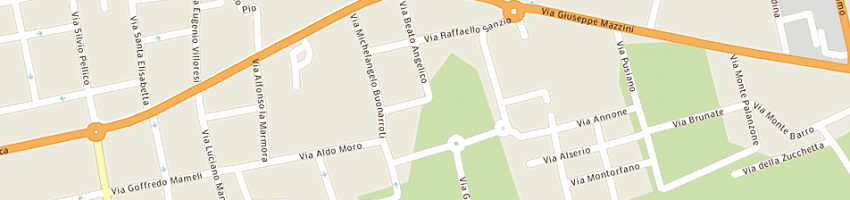 Mappa della impresa psa snc a MUGGIO 