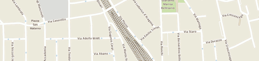 Mappa della impresa andy games srl a MILANO