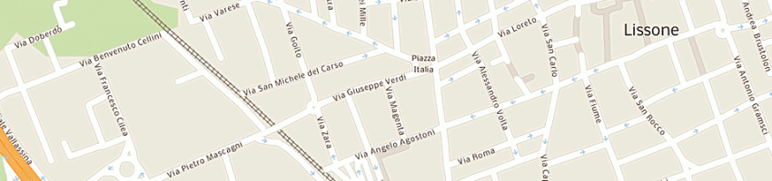 Mappa della impresa monguzzi giuseppe a LISSONE