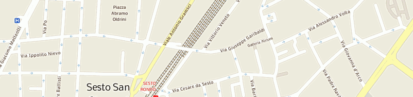 Mappa della impresa riccardi antonio a SESTO SAN GIOVANNI