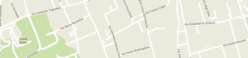 Mappa della impresa mea sas di marco arosio e c a LISSONE