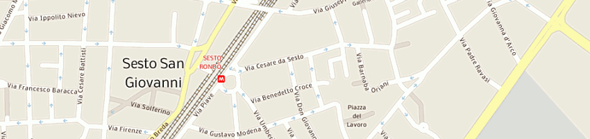 Mappa della impresa speed transport service italiana srl a MILANO