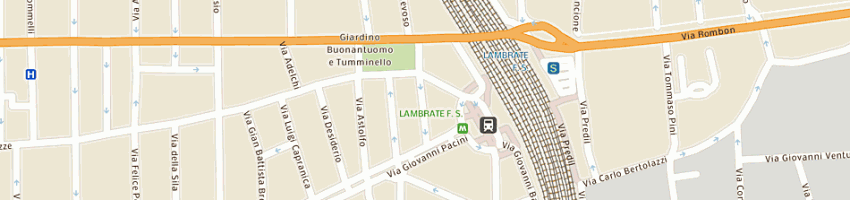 Mappa della impresa byblos di ayoub mahmoud a MILANO