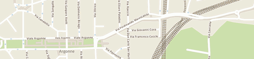 Mappa della impresa treexel 1 di raiteri attilio a MILANO