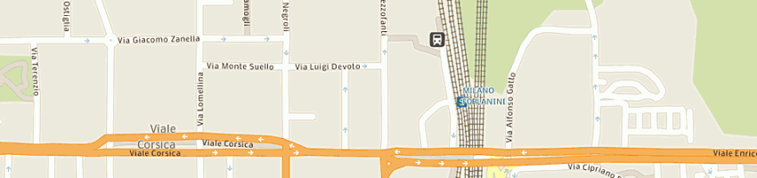 Mappa della impresa imperatore travel srl a MILANO