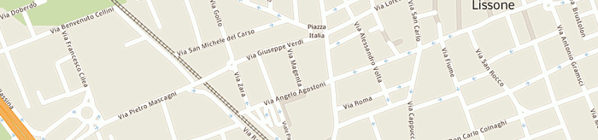 Mappa della impresa mitiana srl a LISSONE