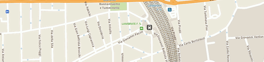 Mappa della impresa ganzerla oddone a MILANO