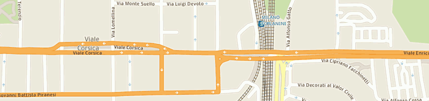 Mappa della impresa gr ferramenta casalinghi di gruppo roberto e c (snc) a MILANO