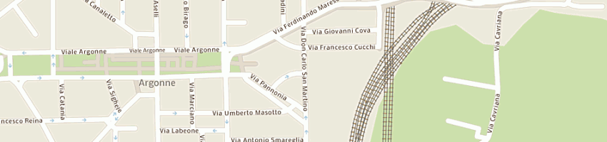 Mappa della impresa centro socio culturale acquabella a MILANO