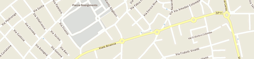 Mappa della impresa istituto tecnico industriale statale itis a CARATE BRIANZA