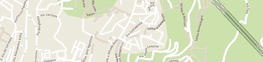 Mappa della impresa corrias gian piero a RAPALLO