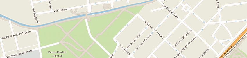 Mappa della impresa nododamore sas di d'intorno alessandro e c a MILANO