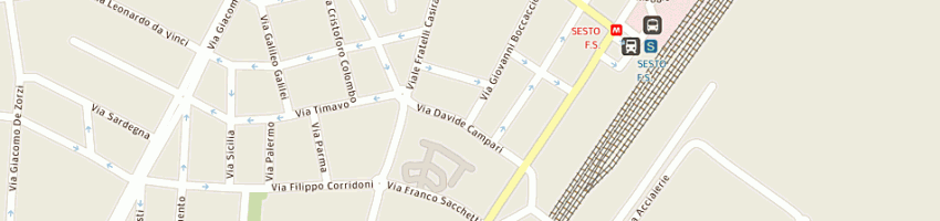 Mappa della impresa dada service snc di d'angelo antonina e luciano a SESTO SAN GIOVANNI