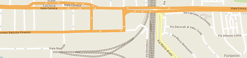 Mappa della impresa carrozzeria ernesto pavesi srl a MILANO