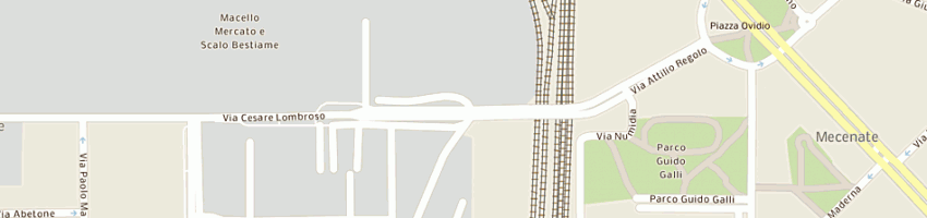 Mappa della impresa tironi andrea a MILANO