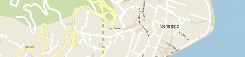 Mappa della impresa bar del portech a MENAGGIO