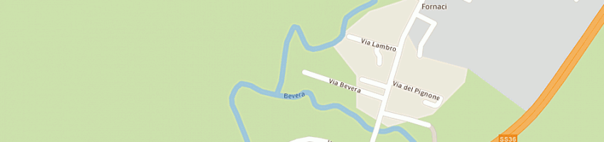 Mappa della impresa magnani filettature a BRIOSCO