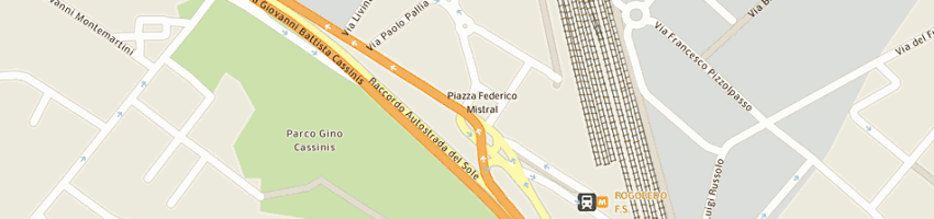 Mappa della impresa key project srl a MILANO