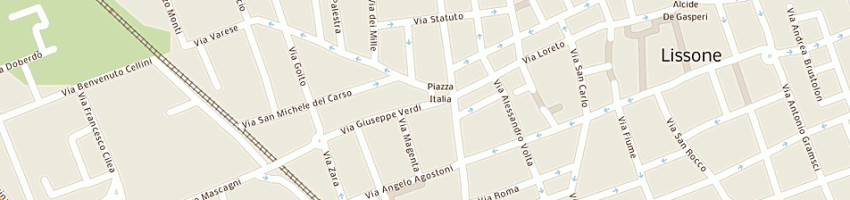 Mappa della impresa fossati fabio a LISSONE