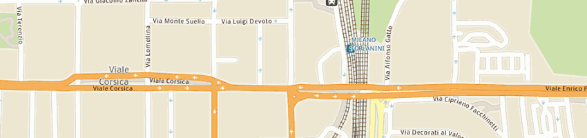 Mappa della impresa de simone claudio a MILANO