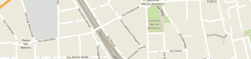 Mappa della impresa olycom spa a MILANO