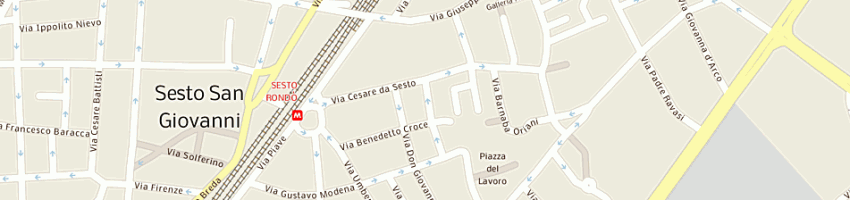 Mappa della impresa hs human software di coppola giovanni e ricci marco (snc) a SESTO SAN GIOVANNI