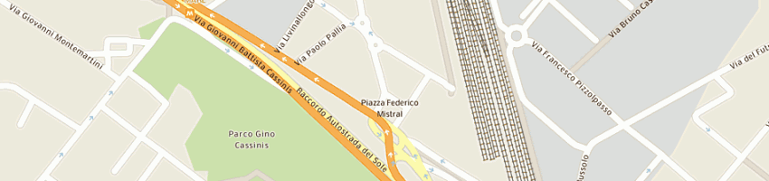 Mappa della impresa piaggio e c spa a MILANO