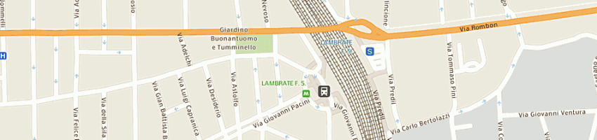Mappa della impresa varvello e c di giorgetti margherita snc a MILANO