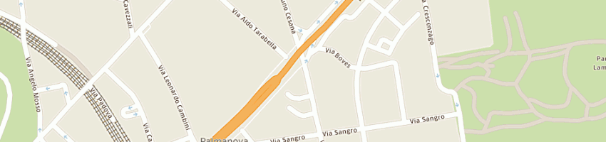 Mappa della impresa parrocchia san leone magno a MILANO