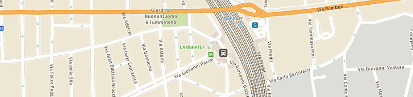 Mappa della impresa airport elite srl a MILANO