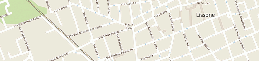 Mappa della impresa bramati sandro a LISSONE