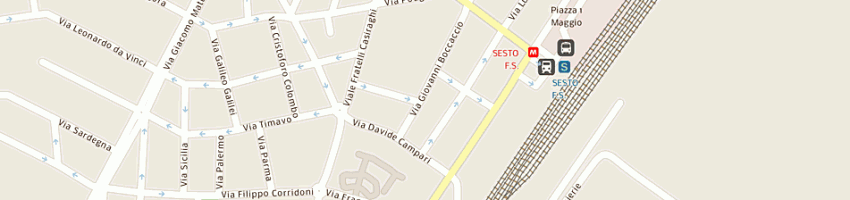 Mappa della impresa doubleb management sas di virginio bernardi e c a MILANO