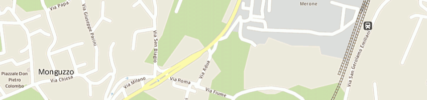 Mappa della impresa flli gerosa (snc) a MONGUZZO