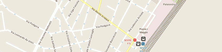 Mappa della impresa mapefin srl a MILANO