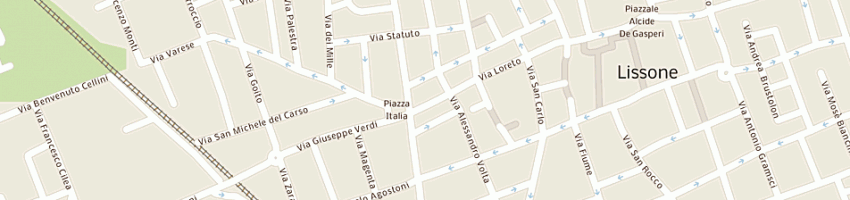 Mappa della impresa casati gigliola a LISSONE