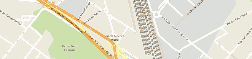 Mappa della impresa evoluzione srl a MILANO