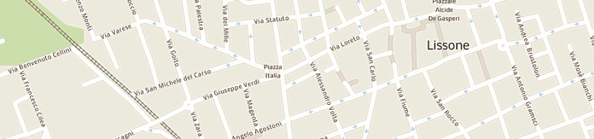 Mappa della impresa edil s rossi srl a LISSONE